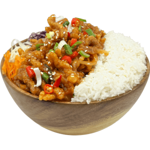 Beef Chilli with Stir Fried Rice